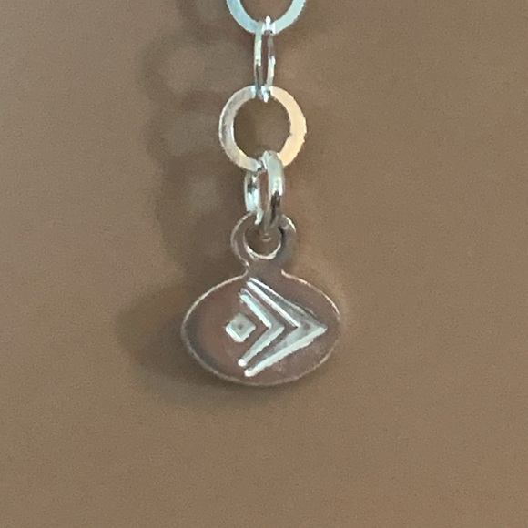 Silpada Vintage Solid Sterling Ichthus Cross Pendant Sterling/Leather Necklace - Picture 10 of 15